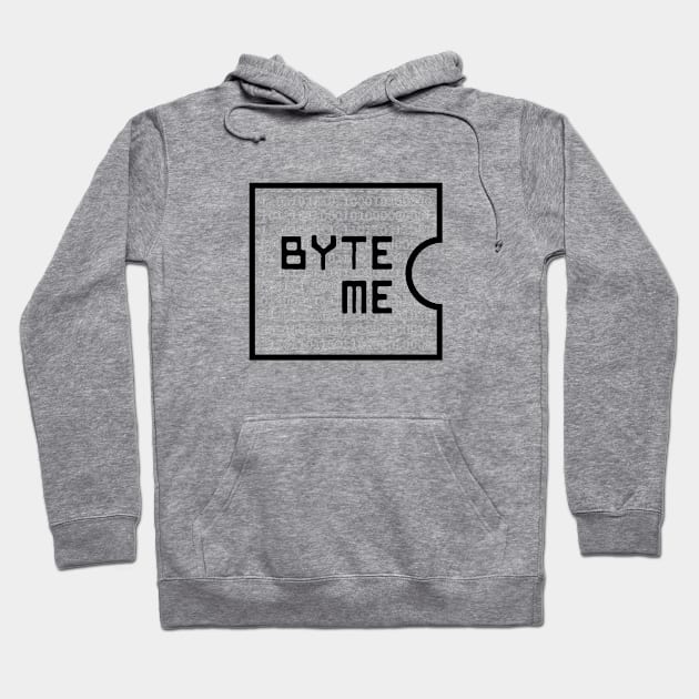 Byte Me Hoodie by Software Testing Life